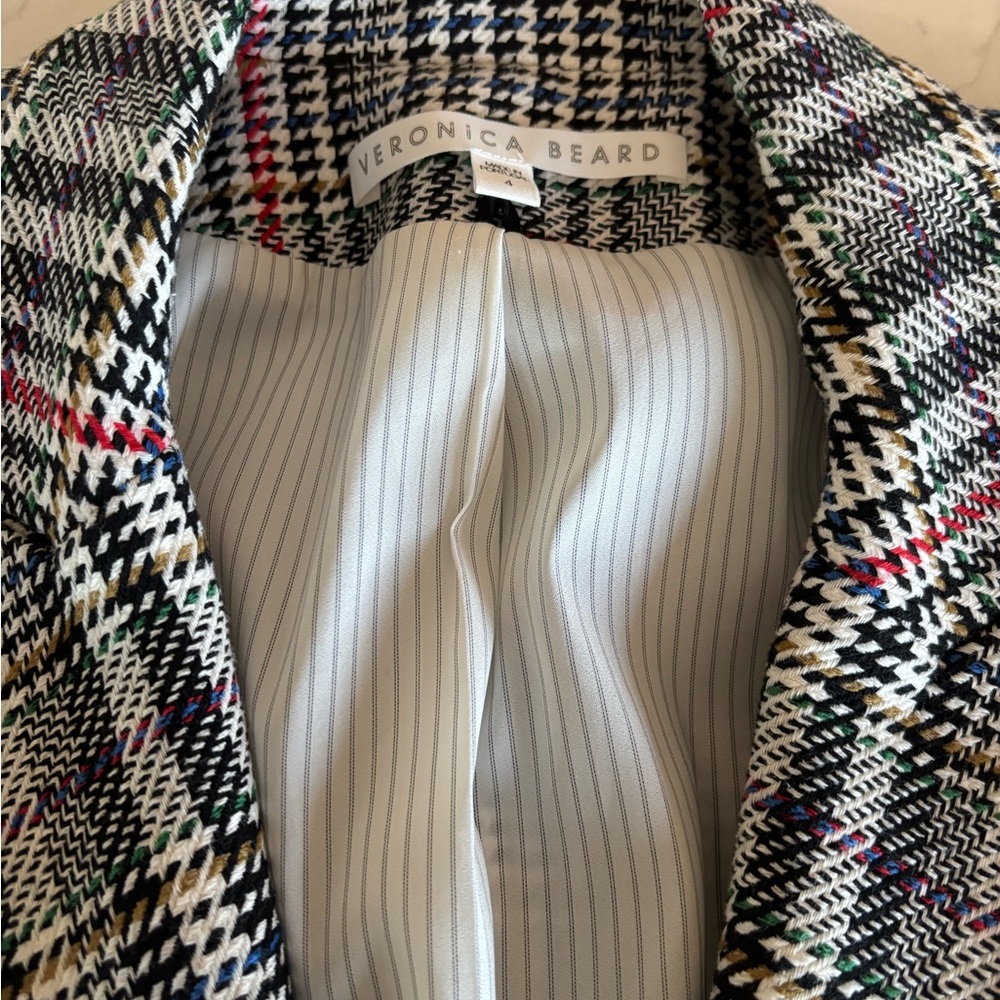 Veronica Beard Houndstooth Dickey Size 4 - Picture 11 of 13